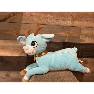 Tiptoe the Reindeer Macys Thanksgiving Day Parade 23" Large Blue‎ Plush